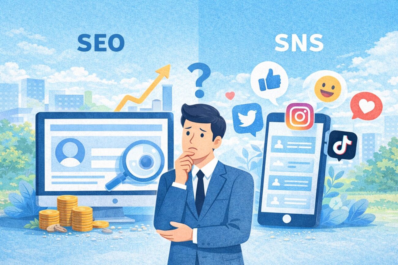 地方企業はSNSよりSEOを優先すべき理由